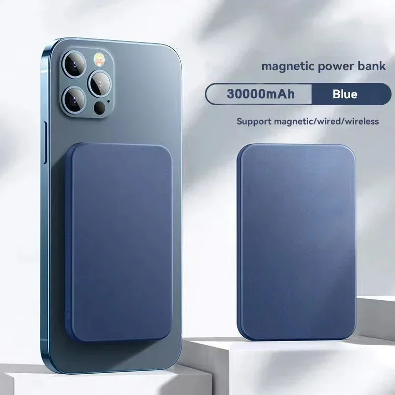 Lenovo Magnetic Power Bank 500000mAh Wireless Charger Super Fast Charging for Magsafe External Battery For iPhone 17/16/15/14