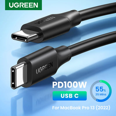 Câble USB-C 100W Charge Rapide – Compatible iPhone 16, MacBook, iPad