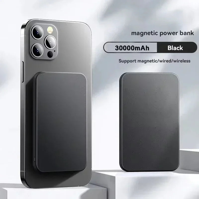 Lenovo Magnetic Power Bank 500000mAh Wireless Charger Super Fast Charging for Magsafe External Battery For iPhone 17/16/15/14