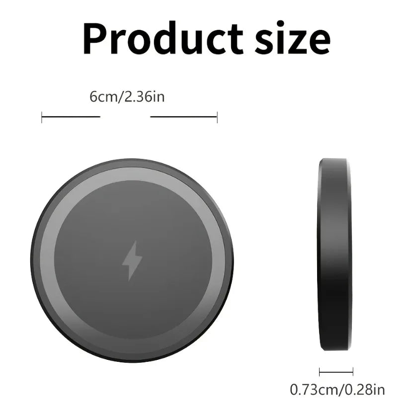 Magnetic Wireless Charger Phone Pad For Magsafe iPhone 17 16 15 14 13 12 Pro Max Airpods 4 Pro Magnet Fast Charging Station