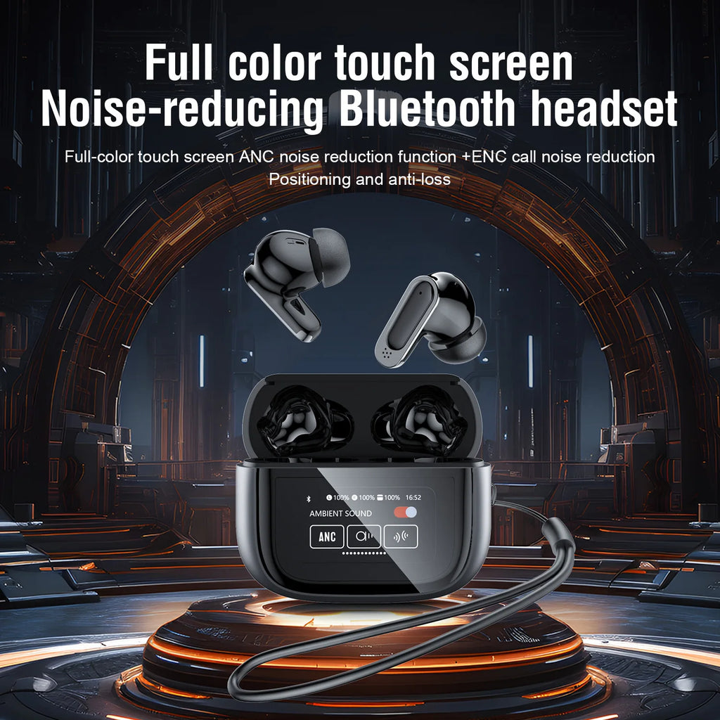 Écouteurs Bluetooth Sans Fil – Réduction de Bruit ANC, Basses Profondes