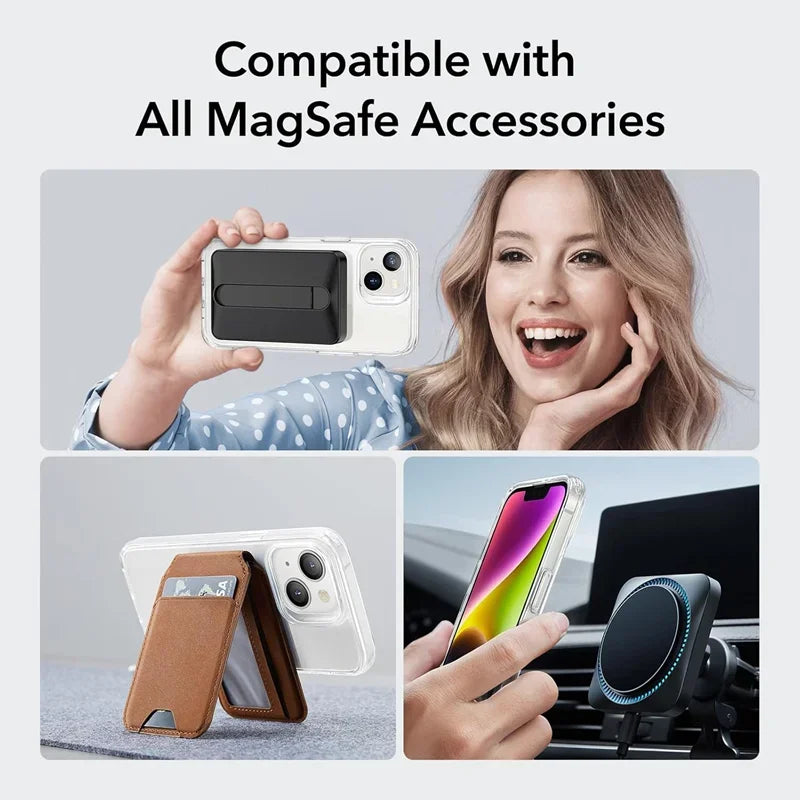 Coque Transparente Magnétique MagSafe – iPhone 12 à 17 Pro Max